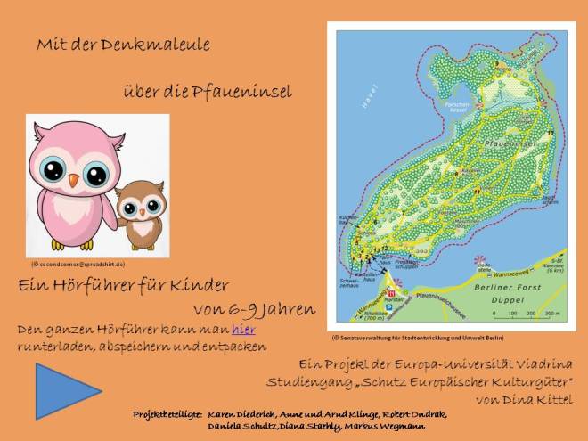 Hoerbuchtitel mit link zum Herunterladen der gepackten mp3-Datein